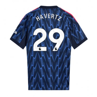 Moški Nogometni dresi Arsenal Kai Havertz #29 Gostujoči 2025-26 Kratek Rokav Moški Nogometni dresi Arsenal Kai Havertz #29 Gostujoči 2025-26 Kratek Rokav